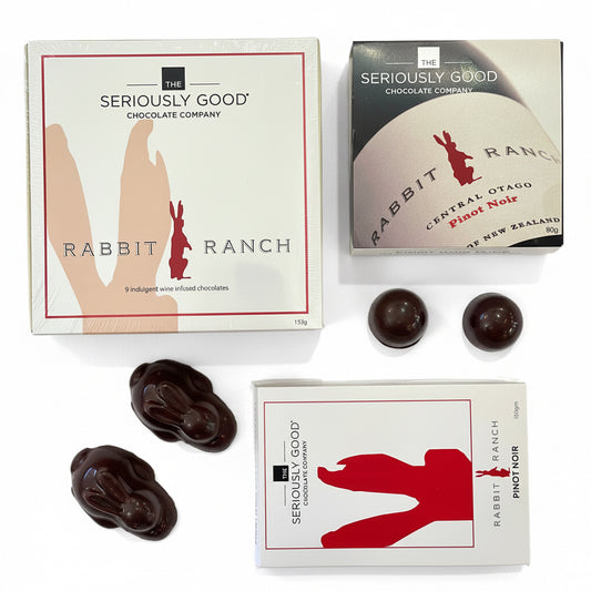 Rabbit Ranch Wine-Infused Chocolates Gift Box