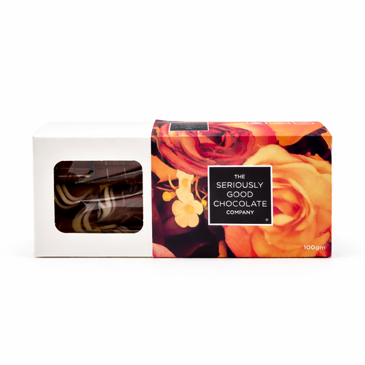 Floral Salty Caramel, 8 Piece Log Box