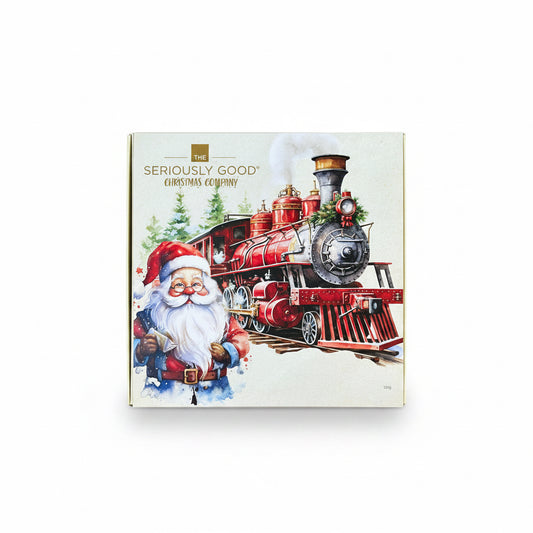 Vintage Christmas - Santa and his Train, 9 Piece Box