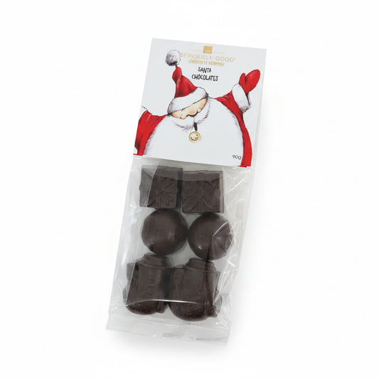 Chicane Santa Chocolates, 6 Piece Bag