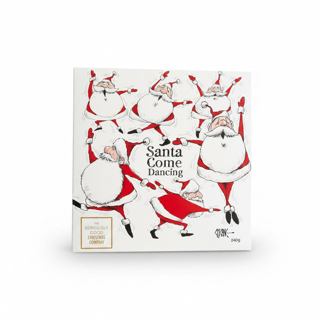 Dancing Santa, 16 Piece Box