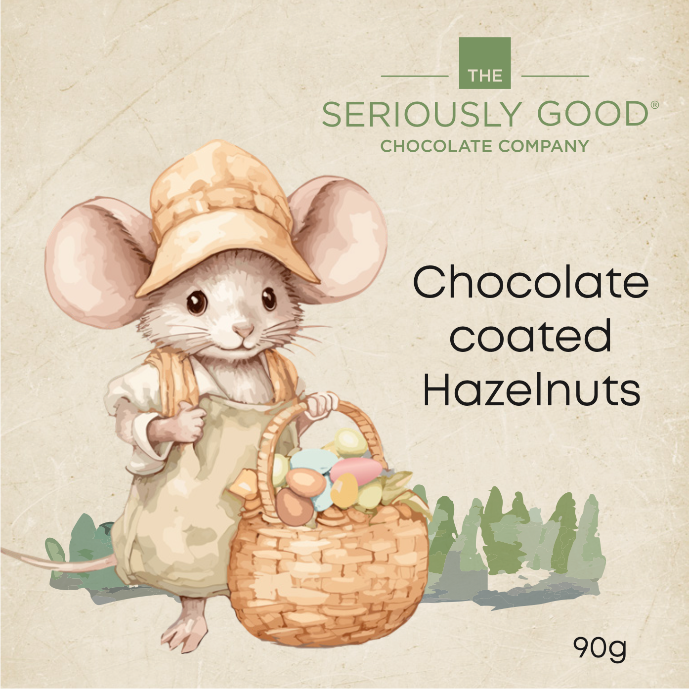 Vintage Easter - Hazelnuts Pouch