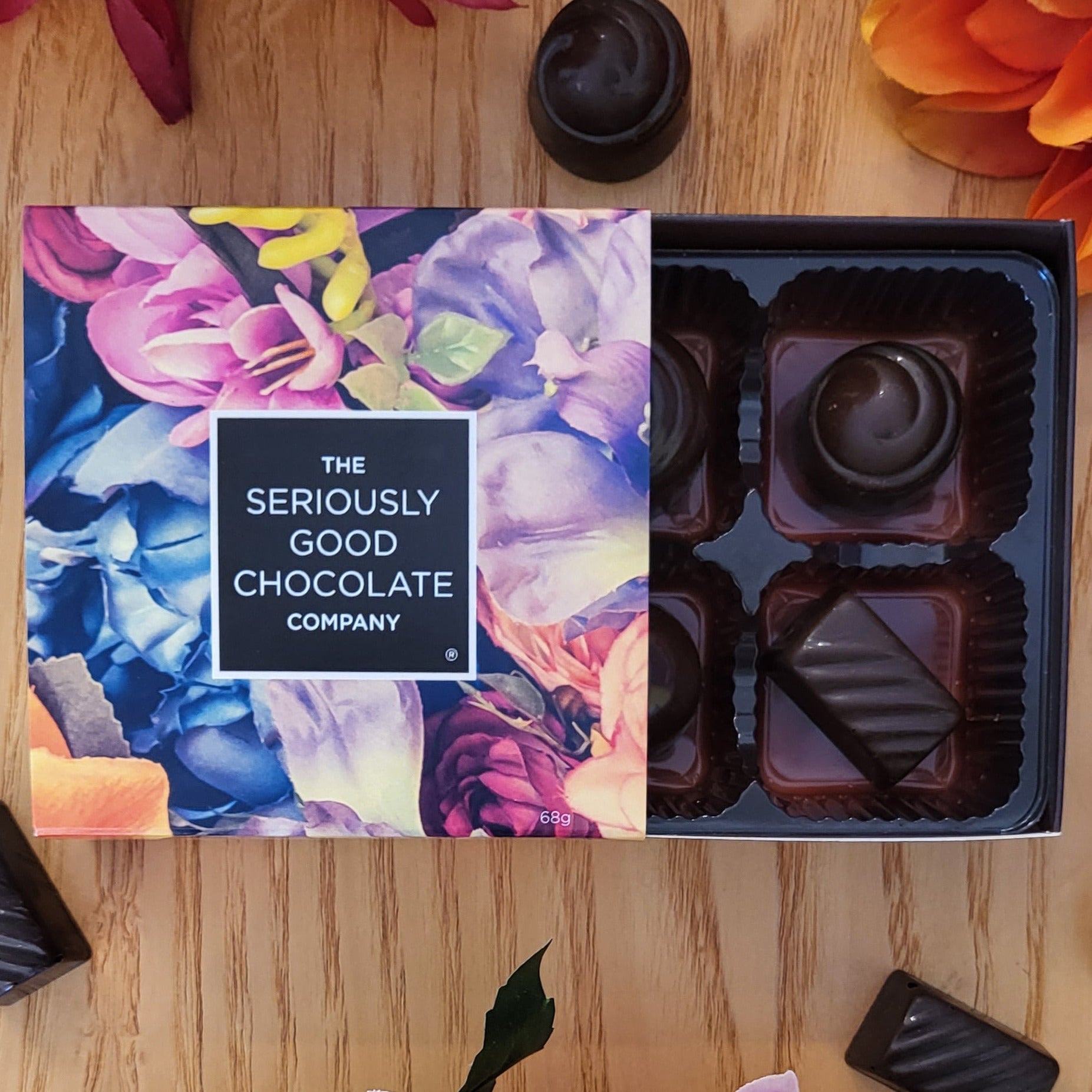 Vintage Floral Chocolate Collection - Seriously Good Chocolate Co.