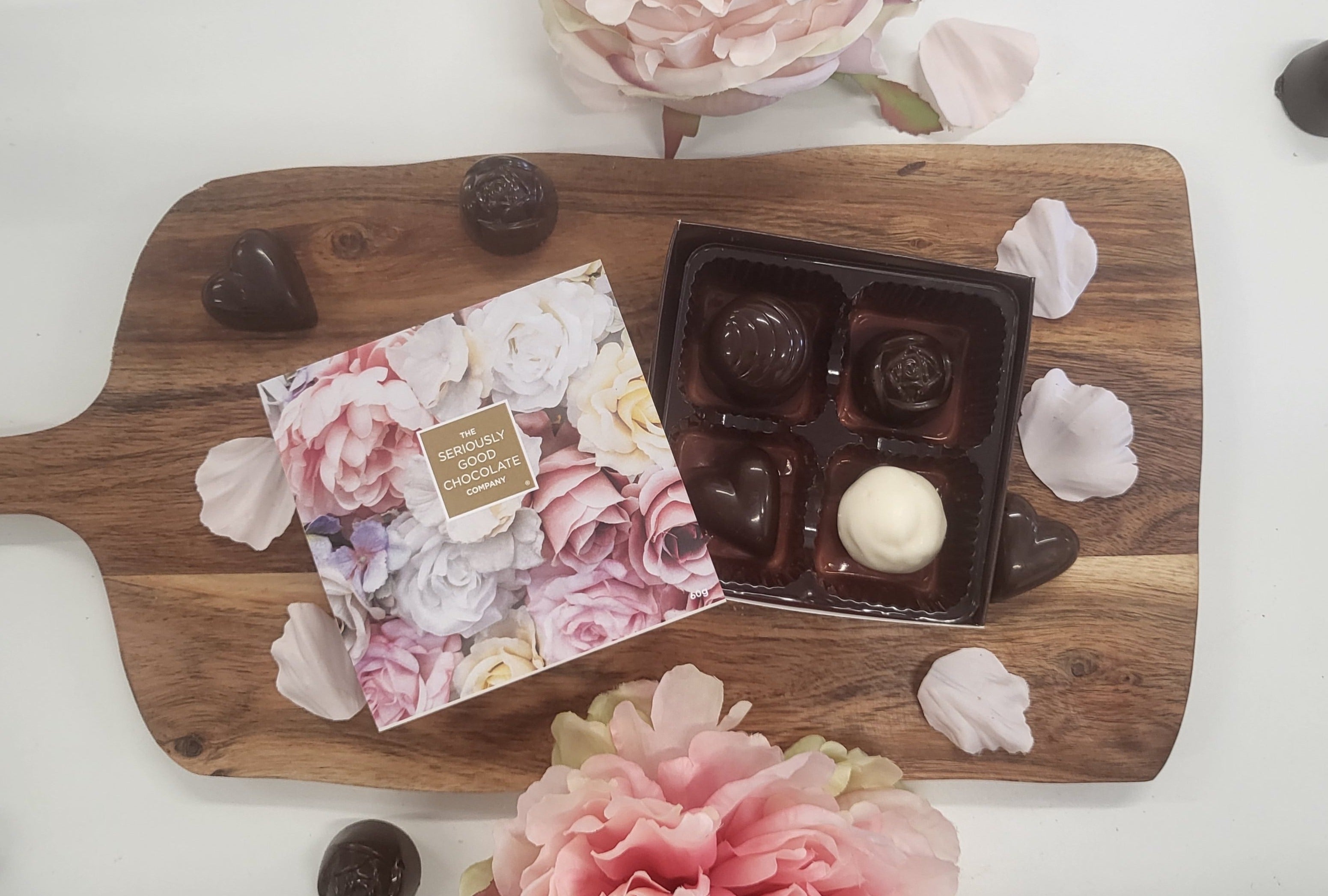 Bouquet Collection - 4 Piece Chocolate Box