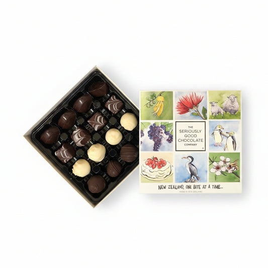 NZ Watercolour, One Bite at a Time, 16 Piece Box