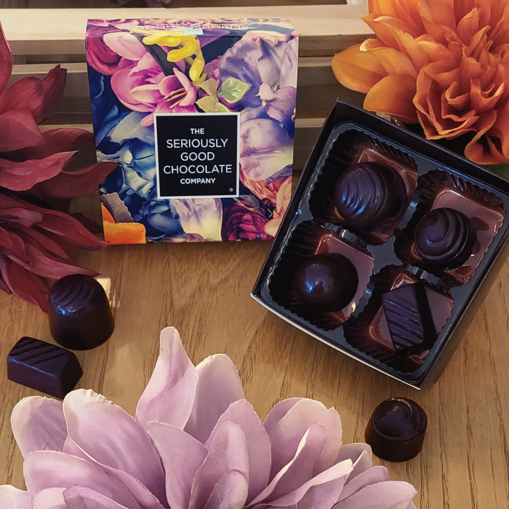 Vintage Floral Chocolate Collection - Seriously Good Chocolate Co.