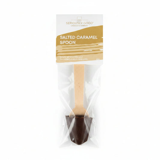 Seriously Good Salty Caramel, Chocolate Spoon
