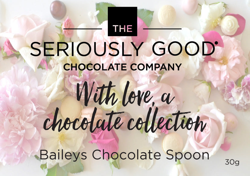 Baileys Handmade Chocolate Spoon indulgent Valentines
