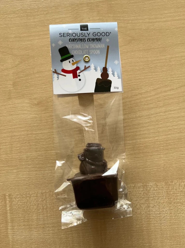 Seriously Good Indulgent Chocolate Spoon Snowman Christmas 2022
