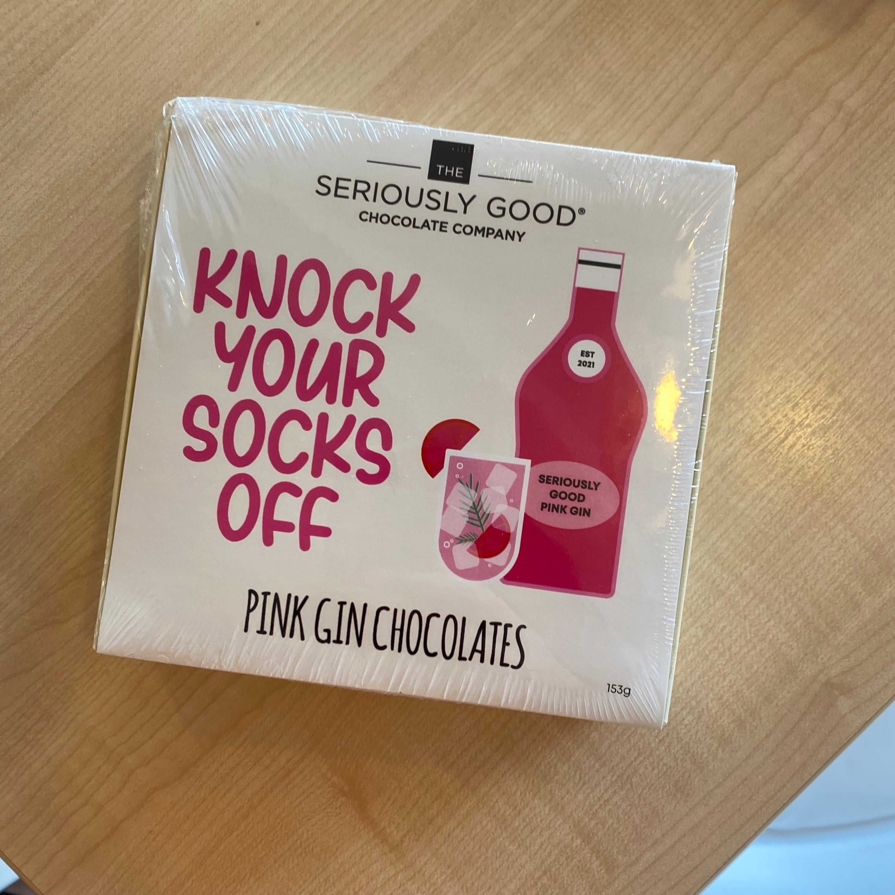 Pink gin - knock your socks off 9box