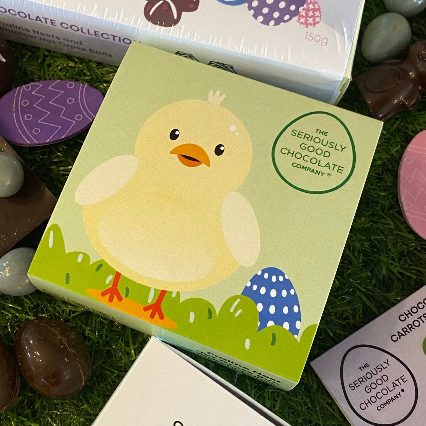 Easter Cartoon - "Chick", 4 Piece Box