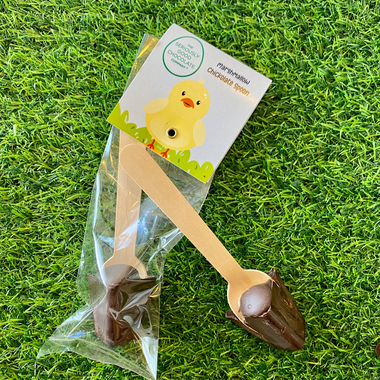Easter Chocolate Marshmallow Spoon